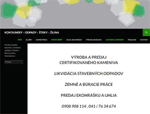 Tablet Screenshot of belanec.sk